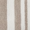 JUJABU Reversible Cotton Bath Rug with Plush Stripes - Machine Washable - 3 of 4