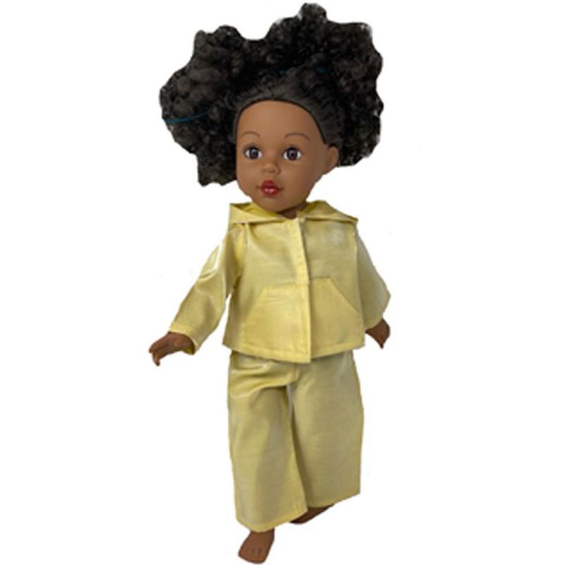 Doll Clothes Superstore Yellow Rain Suit Fits 18 Inch Girl Dolls Like American Girl Dolls, 3 of 4