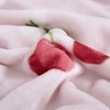 Home Mart Goods Pink Cherry Soft Plush Fleece Cozy Throw Blanket - 50" x 70" - 3 of 4