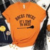 Simply Sage Market Women's Hocus Pocus Time To Focus Short Sleeve Graphic Tee, Teacher - 3 of 4