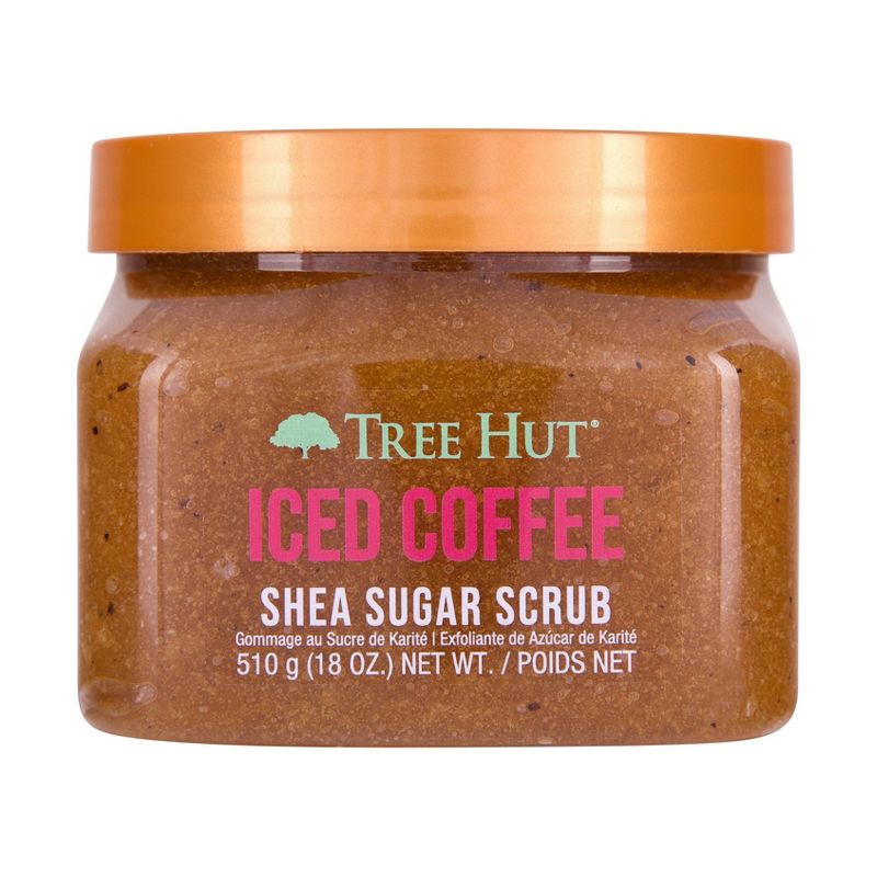 Tree Hut Hazelnut &#38; Iced Coffee Shea Sugar Body Scrub - 18oz, 1 of 16