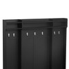 KTMBDW 5-in-1 Hall Tree, Storage Drawers with Adjustable Shelves and 7 Double Coat Hooks 58.8'' Wide Coat Rack for Hallway, Entryway - 4 of 4