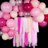 PartyWoo Crepe Paper Streamers Light Pink 4 Rolls 328 ft 1.8 Inch x 82 Ft Roll - 2 of 4
