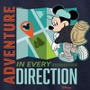 Boys' - Disney - Adventure In Every Direction Graphic Long Sleeve Fleece Sweatshirt - 2 of 4