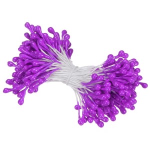 Unique Bargains Artificial Craft DIY Wedding Floral Arrangements Flower Stamen Kit 150 Pcs - 1 of 4