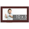PosterPalooza | 10x5 Wood Frame with UV Acrylic, 6 Finishes: Black, White, Bronze, Silver, Wood, Mahogany - 2 of 4