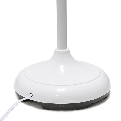 Whimsical White 67" Adjustable Multi-Head Arc Floor Lamp for Kids
