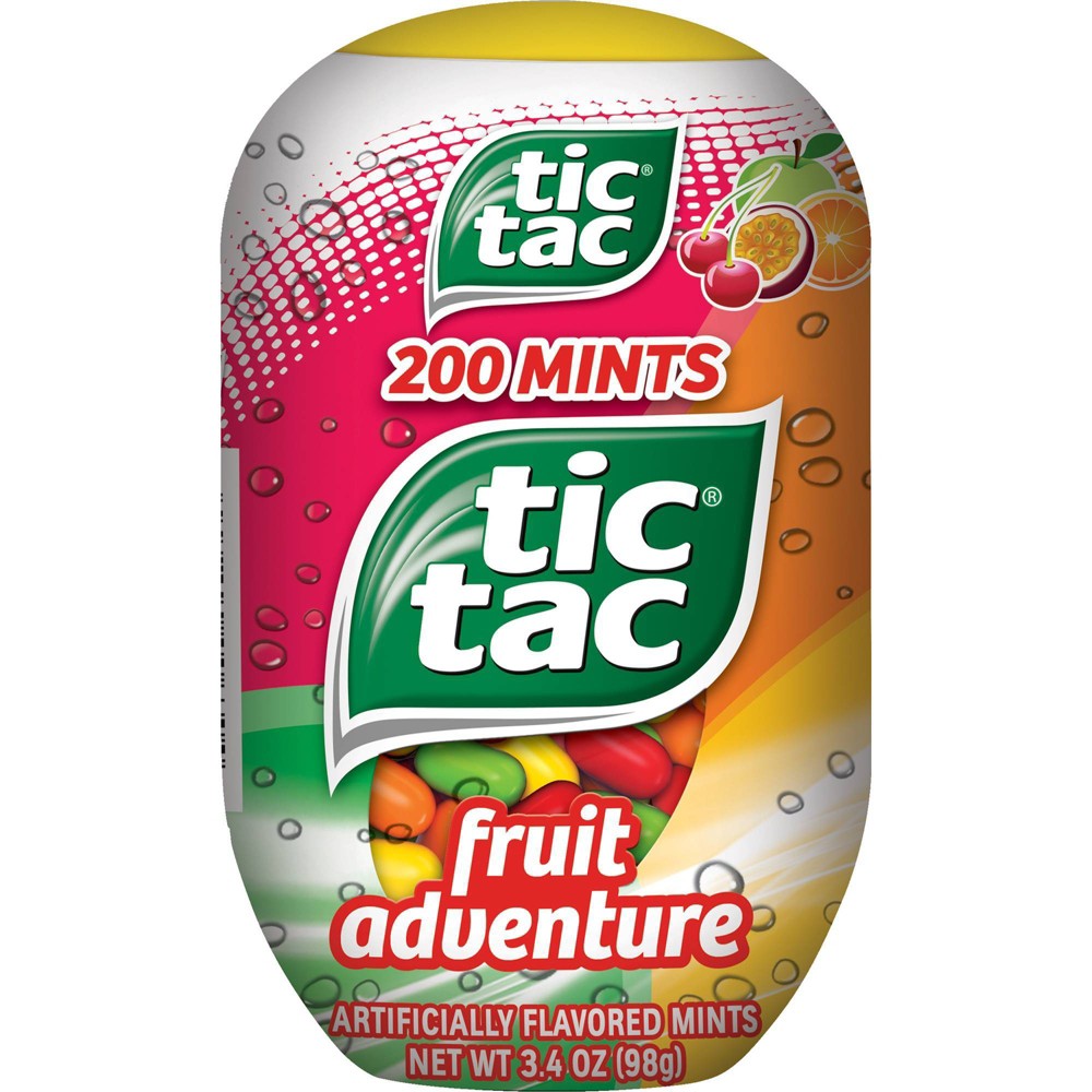 GTIN 009800006304 product image for Tic Tac Fruit Adventure Mint Candies - 200ct | upcitemdb.com