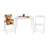 Flash Furniture Kids Colorful 3 Piece Folding Table and Chair Set - 2 of 4