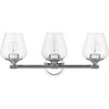 Livex Lighting Willow 3 - Light Vanity in  Polished Chrome - 4 of 4