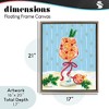 Stupell Industries Festive Fruit Cocktail Floating Frame Canvas Art - 4 of 4