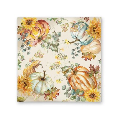 Harvest Sun Fall-Themed Cotton Napkin Set