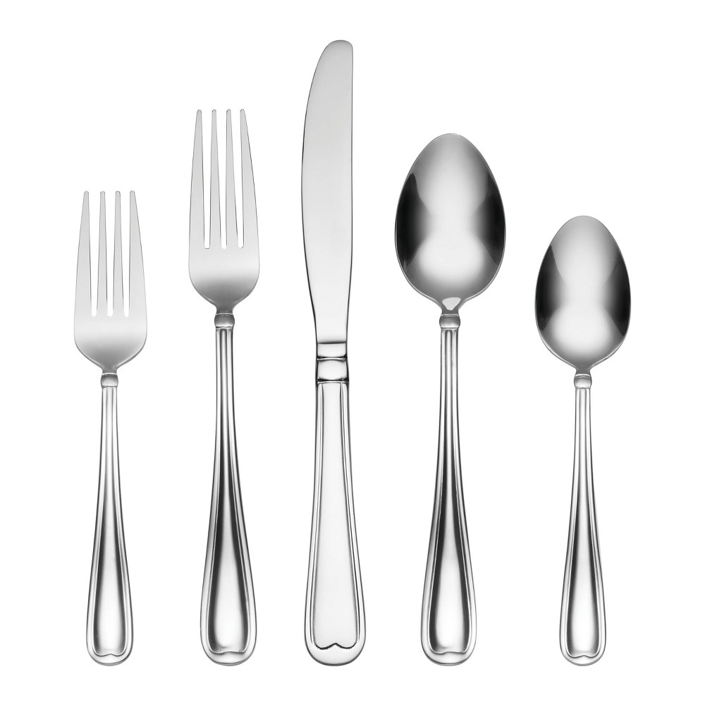 Photos - Cutlery Set Cambridge Silversmith 51pc Allure Mirror Flatware Set