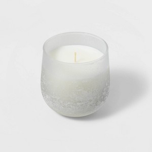 Tranquility Fashion Salted Glass Wellness Jar Candle Gray - Casaluna™ - 1 of 4