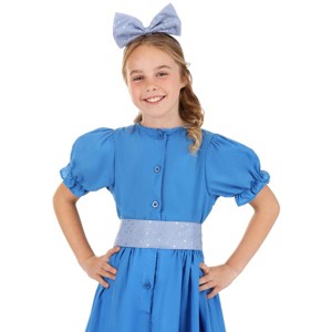 HalloweenCostumes.com One Size Girl Girls' Disney Peter Pan Wendy Halloween Costume Accessory Kit, Gray/Blue - 1 of 4