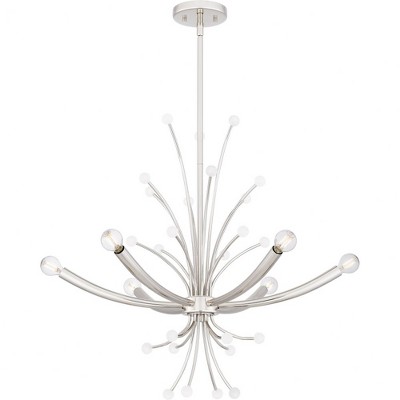 Quoizel Lighting Kiera 6 - Light Chandelier in  Polished Nickel
