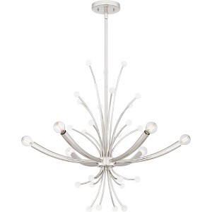 Quoizel Lighting Kiera 6 - Light Chandelier in  Polished Nickel - 1 of 1