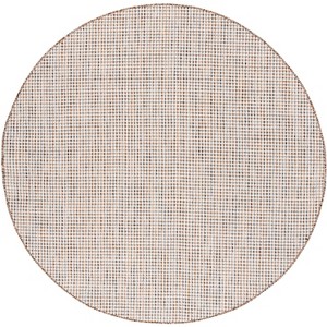 Courtyard CY8586 UV & Stain Resistant Non-Shedding Power Loomed Indoor/Outdoor Rugs - Safavieh - 1 of 4