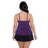 Women's Trimshaper Leona Tankini Swimsuit - Serape Stripe - 3 of 3