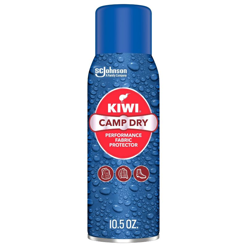 KIWI Camp Dry Performance Fabric Protector Water Repellent Aerosol Spray - 10.5oz/1ct, 1 of 7