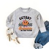 The Juniper Shop Cutest Pumpkin Checkered Toddler Graphic Sweatshirt - 2 of 3