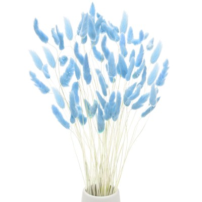 Unique Bargains Artificial Dried Flowers Realistic Look Pampas Bunny Tails Grass 17 Inch