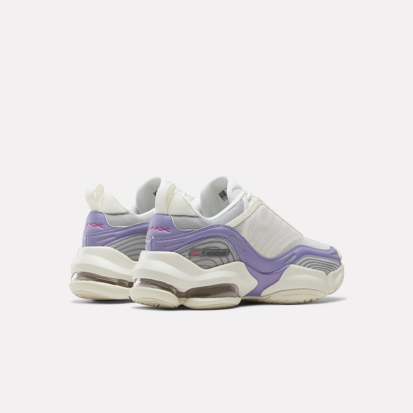 Женские кроссовки Reebok DMX Series 3000 Shoes Size 7 CHALK/BLACKBERRY METALLIC/TRUE Pink, цвет: Розовый — фото 3