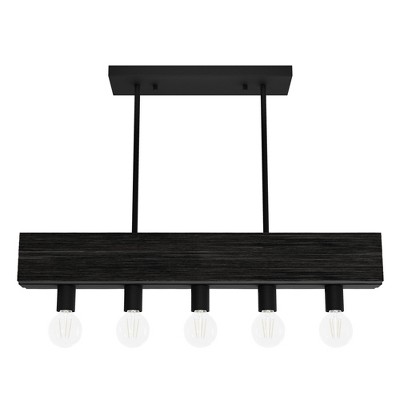 5-Light Donelson Linear Chandelier Ceiling Light Fixture - Hunter Fan