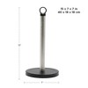 SharpChef Countertop Paper Towel Holder, Weighted Base, Non Slip, Stainless Steel Finish, Rust Proof, Fits Most Size Paper Roll - 4 of 4