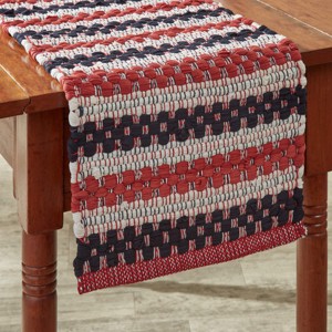 Park Designs Liberty Chindi Table Runner 13" X 54" - 1 of 4