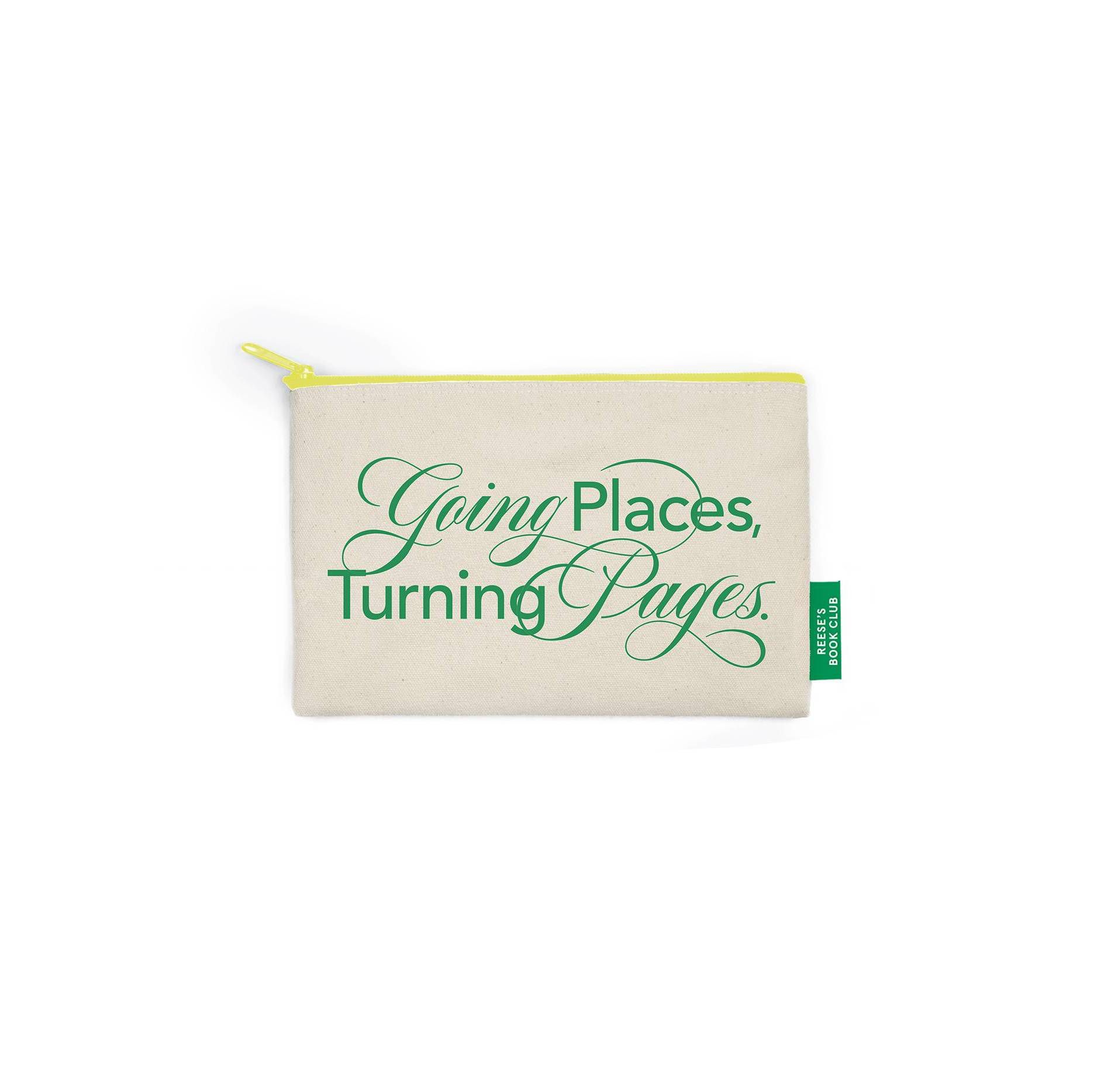Reese's Book Club Going Places, Turning Pages Pouch