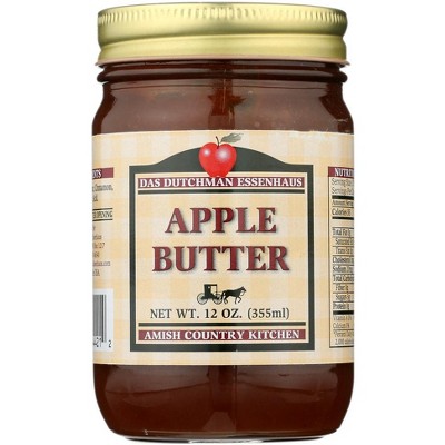 Essenhaus Apple Butter Fruit Spread - 12 pack, 12 oz