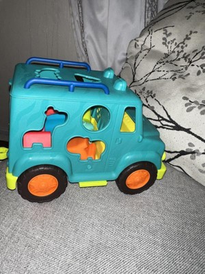 B. Toys Animal Rescue Shape Sorter Truck - Happy Cruisers, Rollin ...