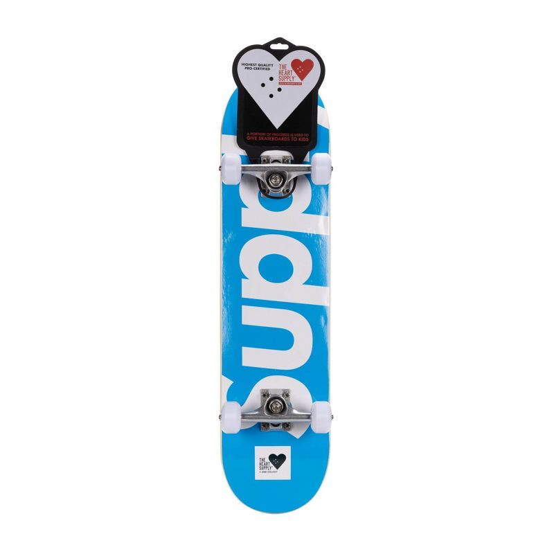 The Heart Supply Skateboard &#8211; Bright Blue, 1 of 13