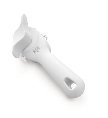 Kuhn Rikon Auto Safety LidLifter/Can Opener with Ring-PullWhite