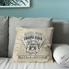 NCAA Fresno State Bulldogs 26 x 26 Woven Tapestry Pillow - 3 of 4