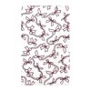 Hudson Baby Infant Girl Cotton Flannel Burp Cloths, Pink Bows 10 Pack, One Size - 3 of 4