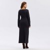 Women's Ribbed Flare Midi Dress - A New Day™ - 2 of 3