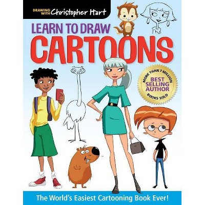 Learn to Draw Cartoons - by  Christopher Hart (Paperback)