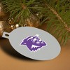 Abilene Christian Secondary Logo Aluminum Holiday Christmas Tree Ornament - 4 of 4