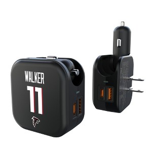 NFL Atlanta Falcons Players Game Tactic 18-Watt 2 in 1 USB A/C Charger - 1 of 3