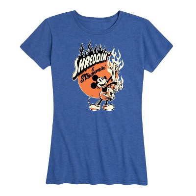 Women's - Disney - Shreddin And Strummin Short Sleeve Graphic T-Shirt