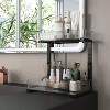 Acrylic Under Sink Organizer, 2 Tier Adjustable Pull Out Cabinet Storage Rack with Sliding Drawers for Kitchen, Bathroom Organization - 3 of 4