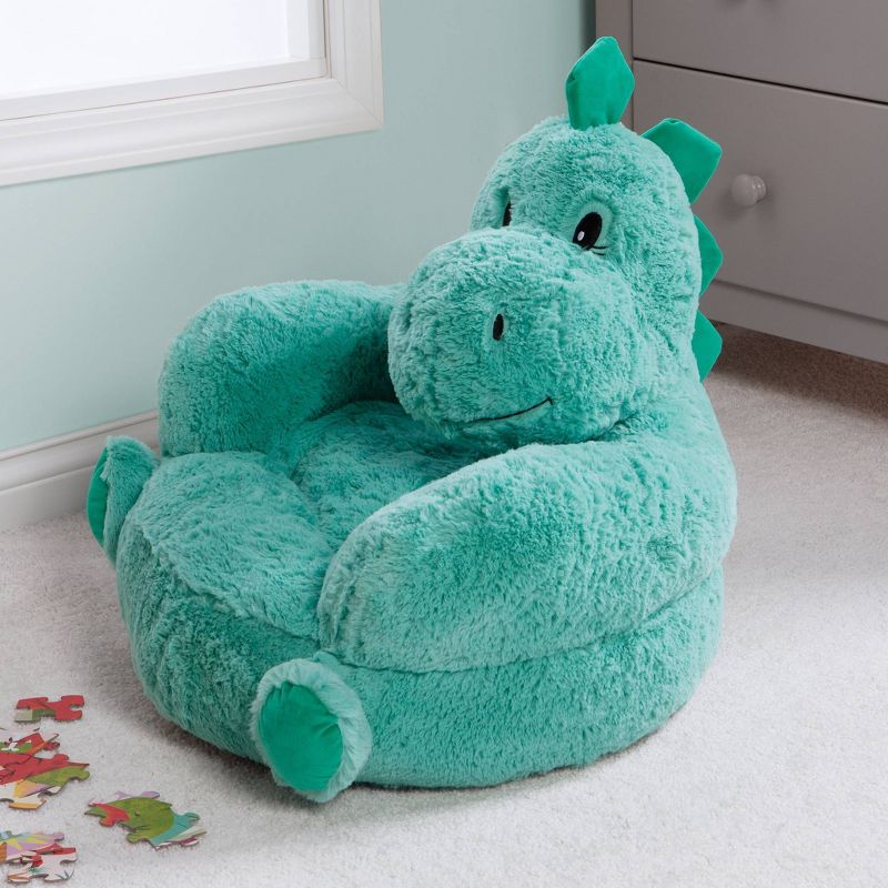 Dinosaur Plush Character Kids&#39; Chair - Trend Lab, 3 of 5