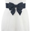 Elerevyo Women's Dress Elastic Waistband Versatile Belts Wide Bow Tie Belt - 4 of 4