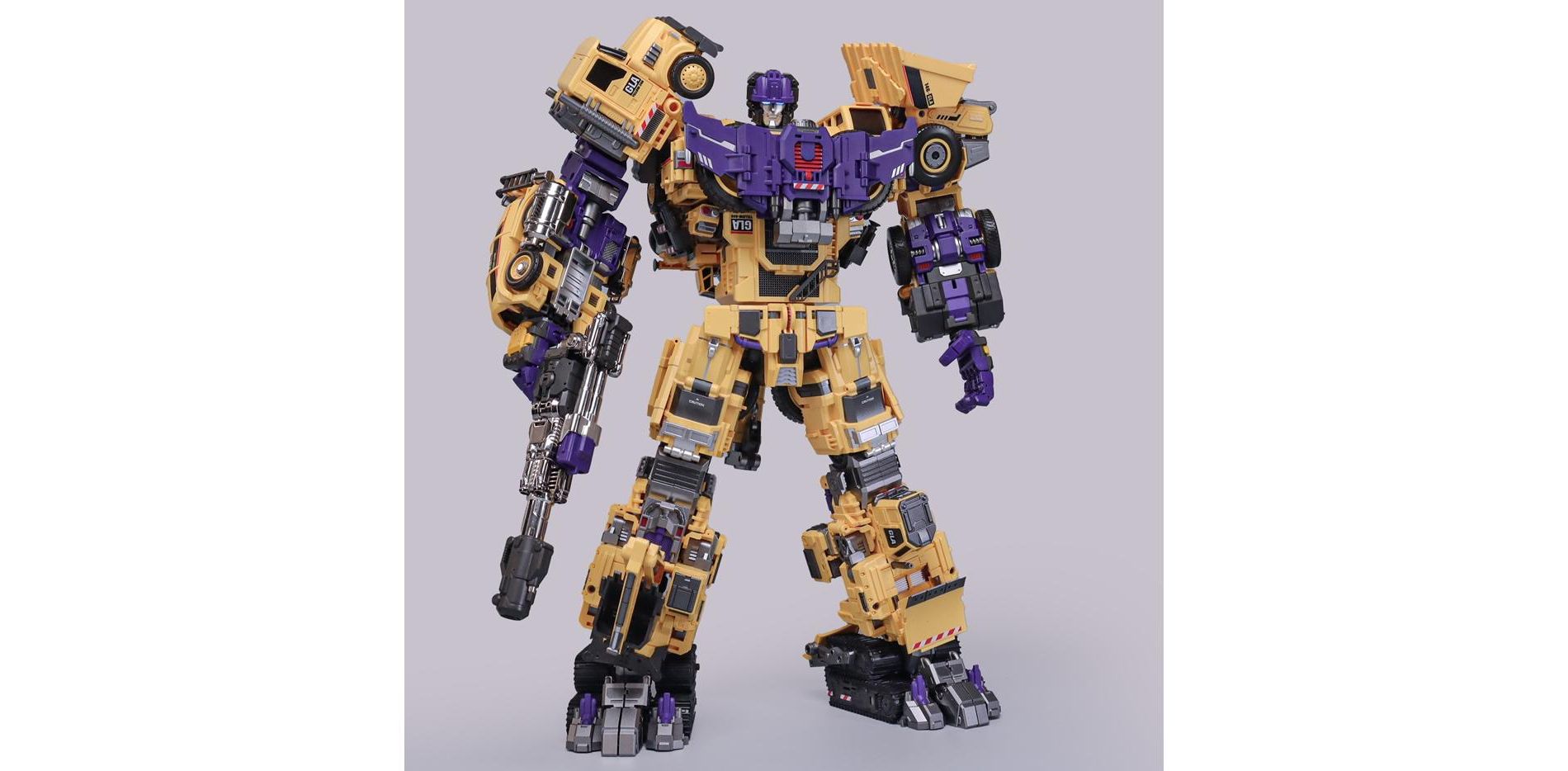 Giant Legion Combiner Yellow Version Set of 6 | Heavy Duty Builder | Mecha Invasion Action figures