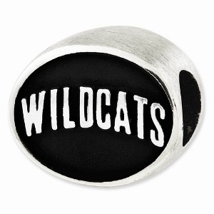 Black Bow Jewelry Sterling Silver & Enamel Villanova University Collegiate Bead Charm - 1 of 4