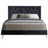 Home Design Homer Tufted Upholstered Platform Bed - 4 of 4