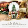 Spode Christmas Tree 6.5" Musical 250th Anniversary Snow Globe (Deck The Halls), 6.5 Inch - image 2 of 4