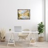 Stupell Industries Abstract Mountain Reflection Painting Floating Frame Canvas Art - 3 of 4